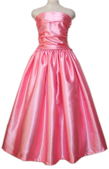 桜色のサテンドレス | フラダンス衣装 | アロハナ 業務日誌