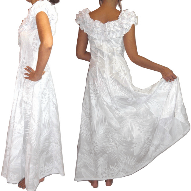 オーダーメイド フラダンスドレス（アレンジチェスト/Aラインタイプ） ハワイ縫製キャンペーン