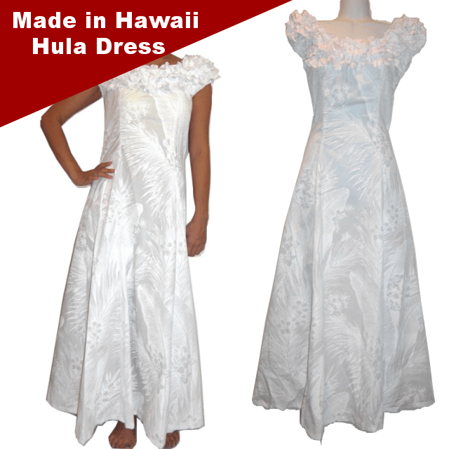 オーダーメイド フラダンスドレス（アレンジチェスト/Aラインタイプ） ハワイ縫製キャンペーン フラダンス衣装 通販ショップ ALOHANA