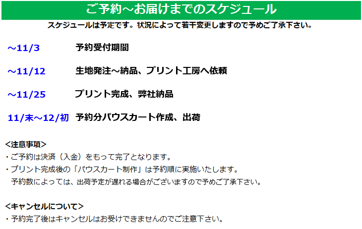 お届けまで