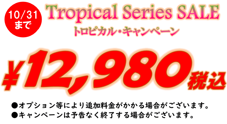 トロピカルフェア価格