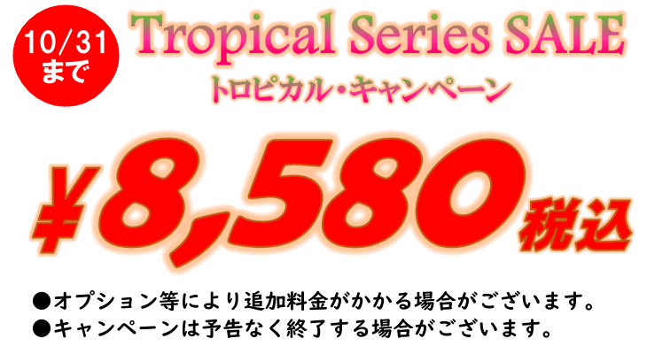 トロピカルフェア価格